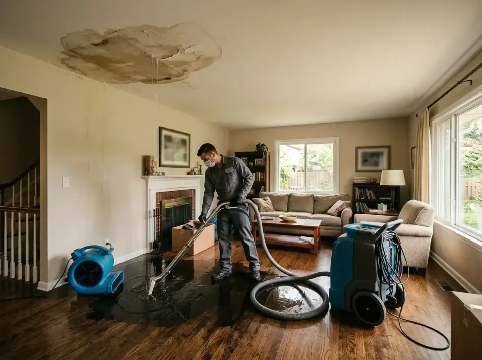 attic-pipe-burst-ceiling-drip-008 — frequently asked questions, Water Damage Restoration & Carpet Care in Pine Grove, PA